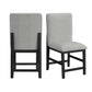 Portland - Square Back Counter Stool (Set of 2) - Black / Gray