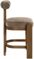 Arienzo - Velvet Upholstered Counter Stool (Set of 2)