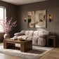 Orin - Velvet Performance Fabric Upholstered 2 Piece Modular Sofa