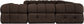 Orin - Velvet Performance Fabric Upholstered 9 Piece Sectional