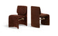 Slique - Performance Fabric Upholstered Dining Chair (Set of 2)