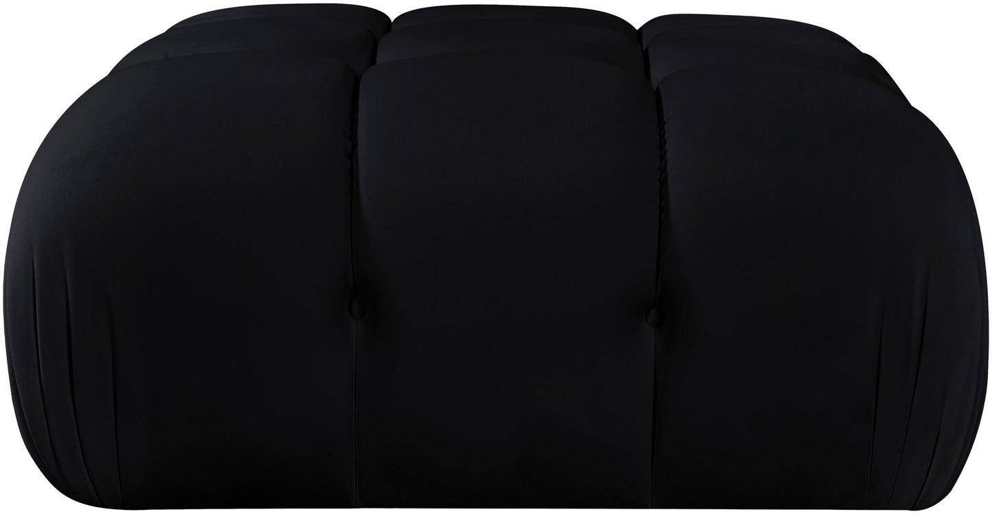 Orin - Velvet Performance Fabric Upholstered Modular Ottoman