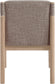 Eloura - Linen Textured Fabric Upholstered Dining Chair (Set of 2)