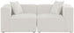 Cube - Linen Modular 2 Seat Sofa