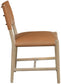 Andie - Vegan Leather Upholstered Dining Chair (Set of 2) - Natural Base