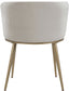 Skylar - Dining Chair with Gold Legs (Set of 2)