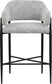 Dame - Fabric Upholstered Counter Stool (Set of 2)