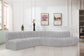 Arc - Boucle Fabric 7 Piece Modular Sofa