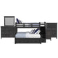 Hampton Kids - Bunk With Staircase And Trundle Bedroom Set