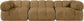Orin - Velvet Performance Fabric Upholstered 3 Piece Modular Sofa
