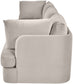 Hammond - Velvet Performance Fabric Upholstered 3 Piece Sofa