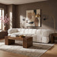 Orin - Velvet Performance Fabric Upholstered 3 Piece Modular Sofa