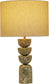 Opus - Linen Textured Fabric And Brass Table Lamp