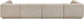 Modari - Sectional - Beige