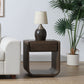 Lanza - End Table With Drawer - Dark Walnut