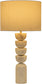 Opus - Linen Textured Fabric And Brass Table Lamp