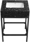 Marmo - Engineered Marble Bathroom Vanity With Black Base