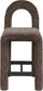 Amari - Chenille Fabric Stool