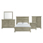 Whit-Ash - Panel Bedroom Set With Door Chest