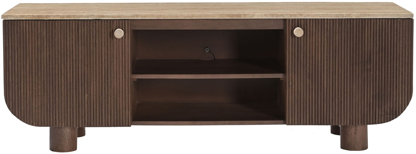Cressa - Mango Wood Media Console