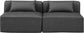 Cube - Modular 2 Seat Armless Sofa