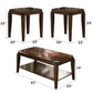 Docila - 3 Piece Coffee & End Set - Walnut