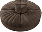Rummi - Round Velvet Performance Fabric Upholstered 4 Piece Modular Sofa
