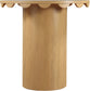 Dahlia - Solid Wood And Natural Cane Table
