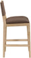 Avon - Vegan Leather Counter Stool