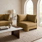 Hammond - Velvet Performance Fabric Upholstered Corner Chair