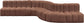Arc - Faux Leather 7 Piece Modular Sofa