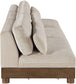 Turin - Chenille Fabric Upholstered Modular Sectional - Taupe