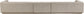 Modari - Sectional - Beige