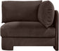 Hammond - Velvet Performance Fabric Upholstered Corner Chair
