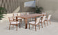 Maui - Outdoor Patio Dining Table - Natural