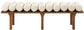 Landon - Bench With Brown Base