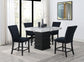 D138 - Counter Height Table - White / Black