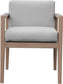 Solace - Olefin Performance Fabric Outdoor Patio Dining Arm Chair