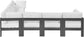 Nizuc - Outdoor Patio 7 Piece Modular Sectional With Gray Frame