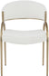 Privet - Dining Chair (Set of 2) - Gold Base