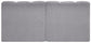 Arc - Boucle Fabric 2 Seats Modular Sofa