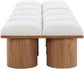 Pavilion - 10 Piece Modular Bench With Brown Base