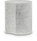 Dimple - End Table - Terazzo Finish