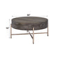 Weyton - Coffee Table - Light Brown & Champagne