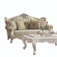Bently - Sofa With 7 Pillows (Same Lv01579) - Fabric & Champagne