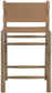Santos - Upholstered Counter Stool With Stained Brown Base