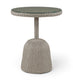 Seacrest - Tempered Glass Top And Wicker Outdoor Patio Counter Height Table