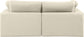 Comfy - Faux Leather Modular Sofa 2 Seats