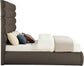 Adam - Boucle Fabric Bed With 70.5" Headboard