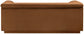 Cascade - Velvet Loveseat - Saddle